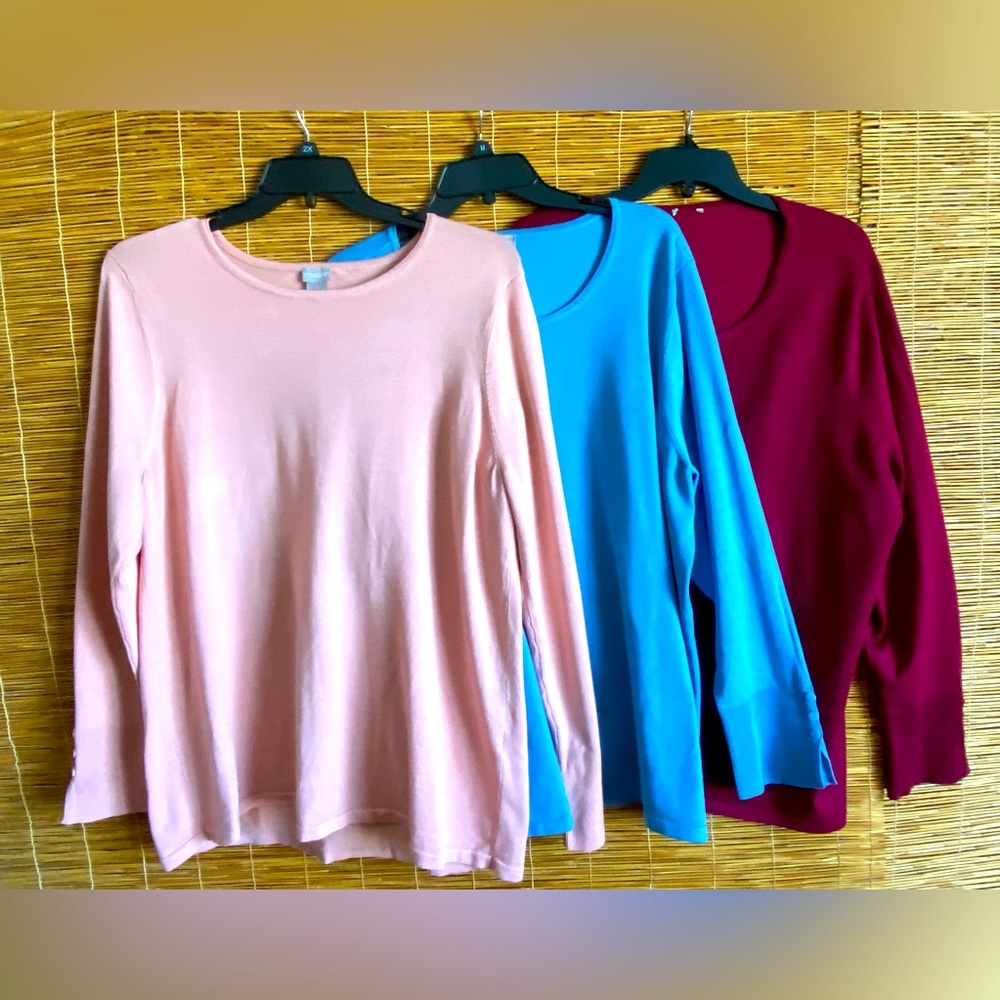 COPY - Chico’s Lightweight Sweater bundle. US 18/20